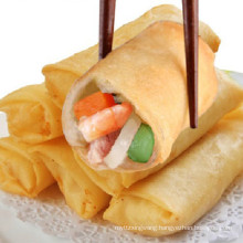 Chinese traditional food frozen vegetable spring rolls